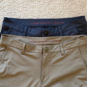 Rhone Commuter Pant BUNDLE (2) — navy and khaki